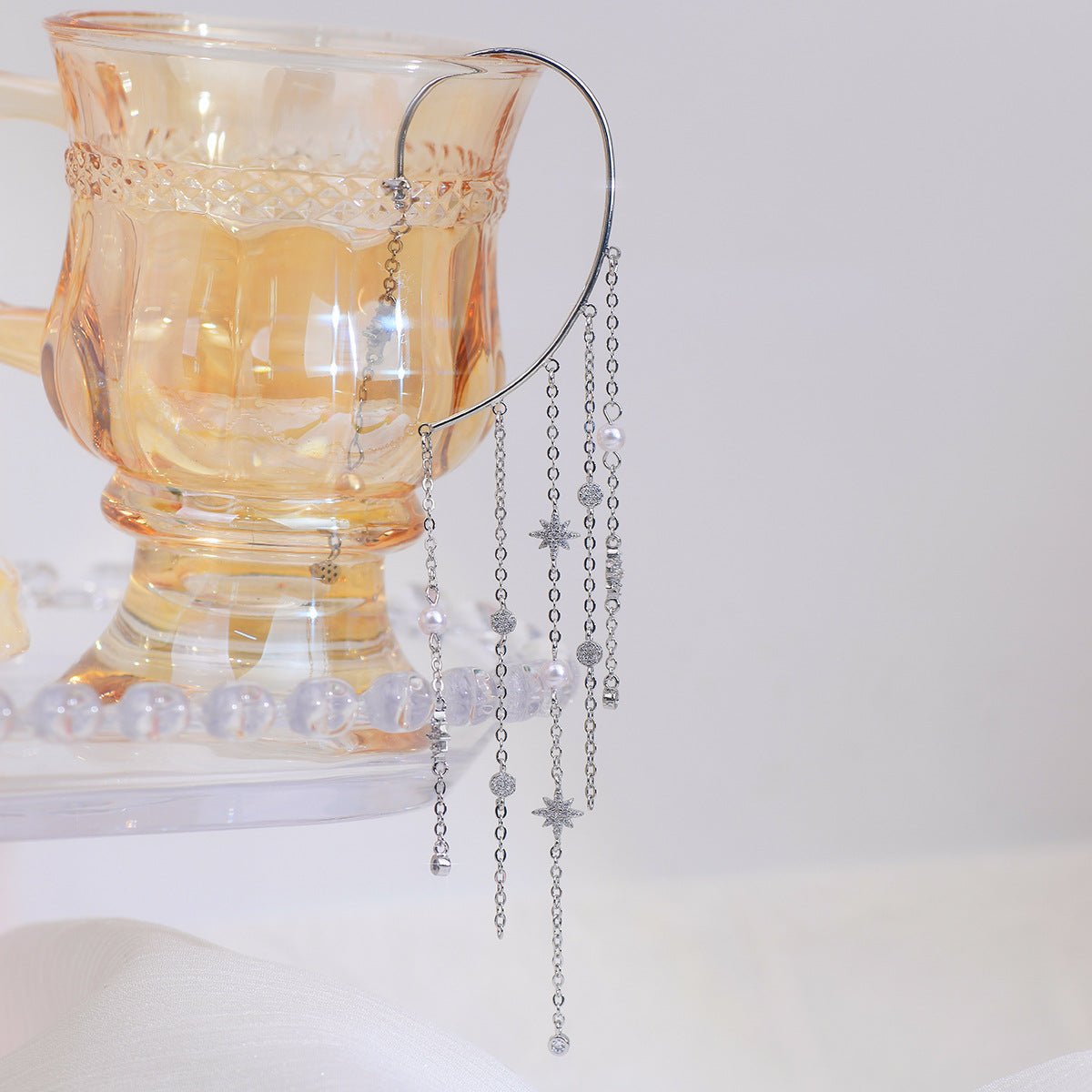 Himmlisches Set aus Ohrstecker und Ohrringen - Ashley