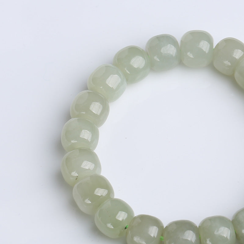 Carmiora Farbverlaufs-Jade-Glückssegen-Armband