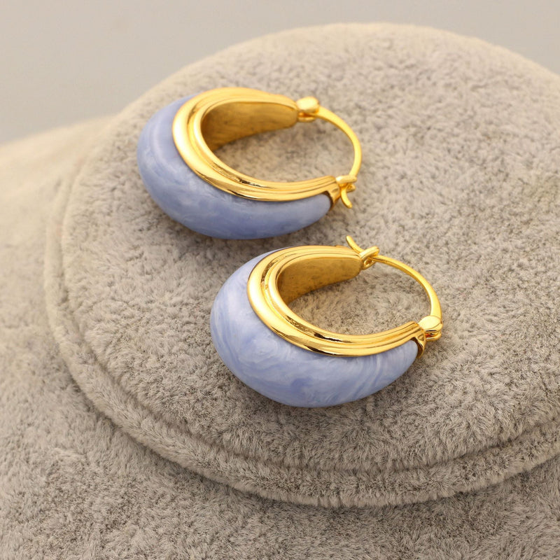 Creolen im Vintage-Stil