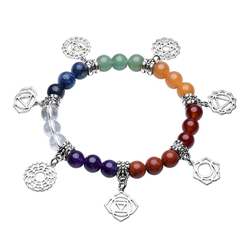 Chakra Armband Natursteine