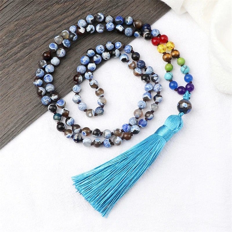 Chakra Mala Halskette