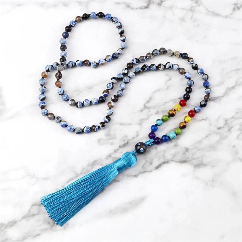 Chakra Mala Halskette