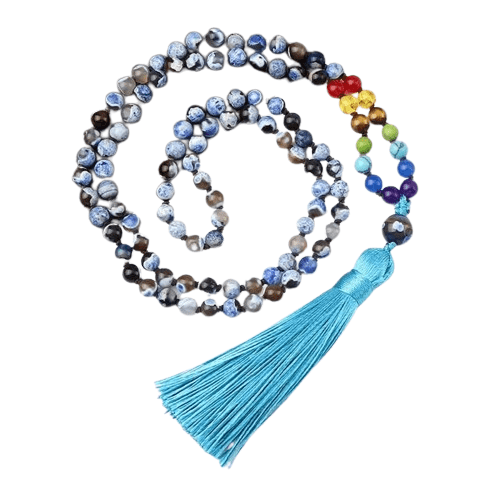 Chakra Mala Halskette