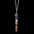 Chakra Halskette Gold