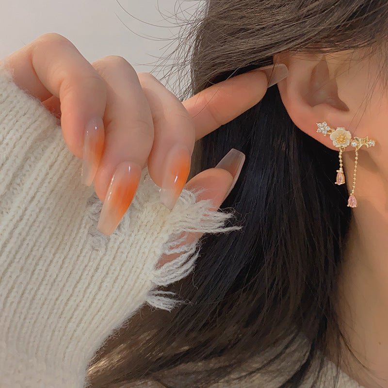 Kirschblüten-Ohrhänger - Gianna