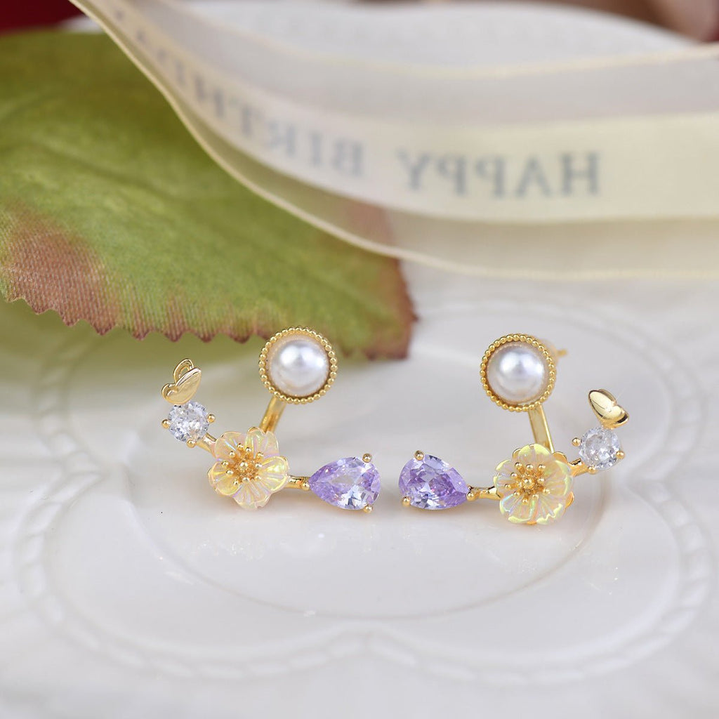 Kirschblüten Ohrringe - Christina