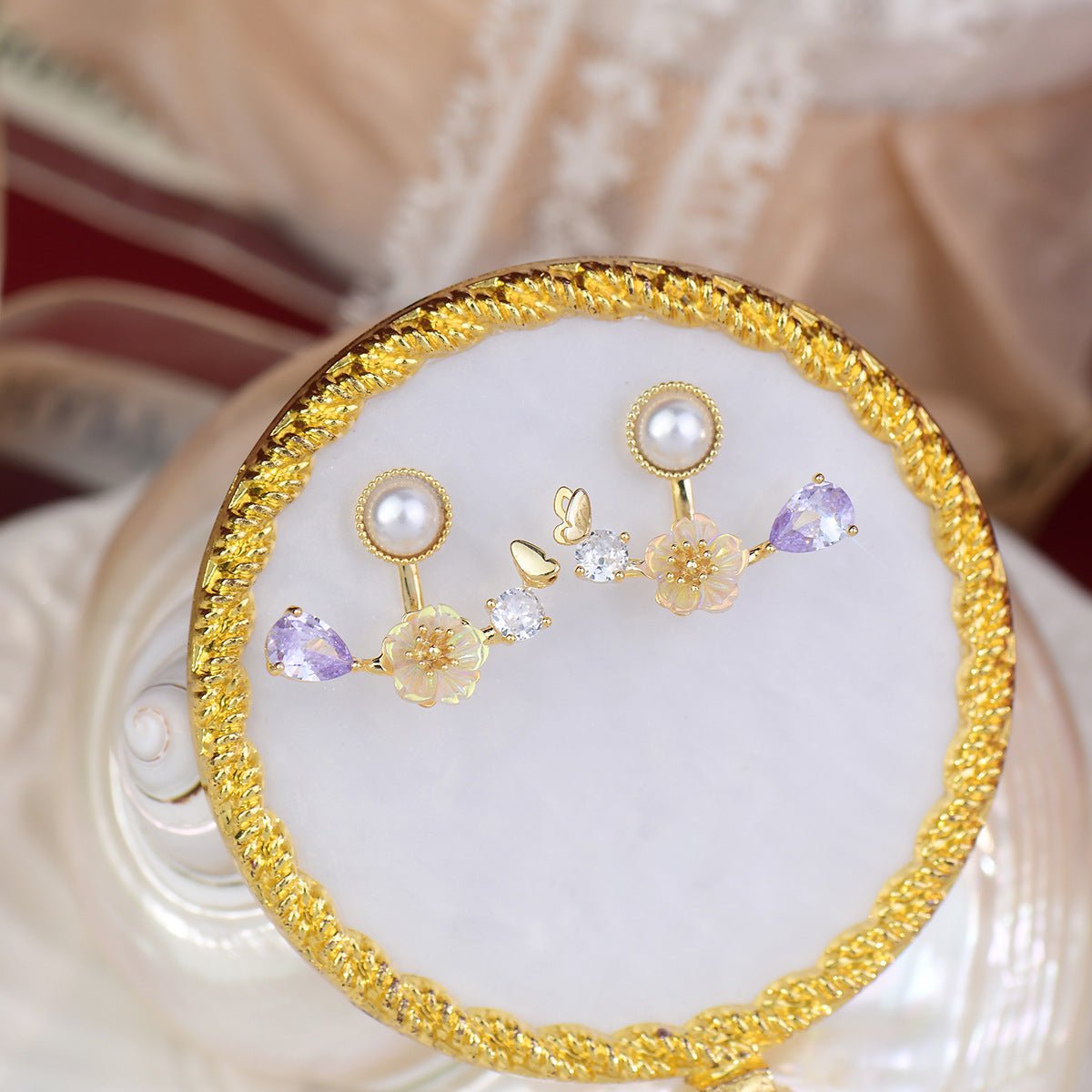 Kirschblüten Ohrringe - Christina