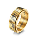 Christlicher Schrift-Spinnerring