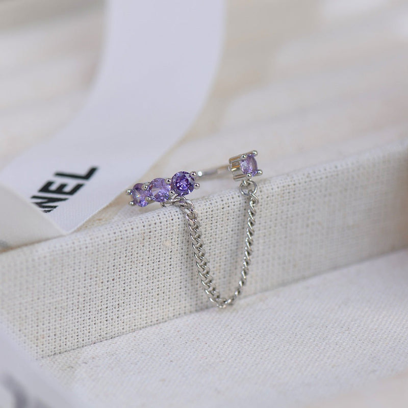 [Ausverkauf] Amethyst Ring Set