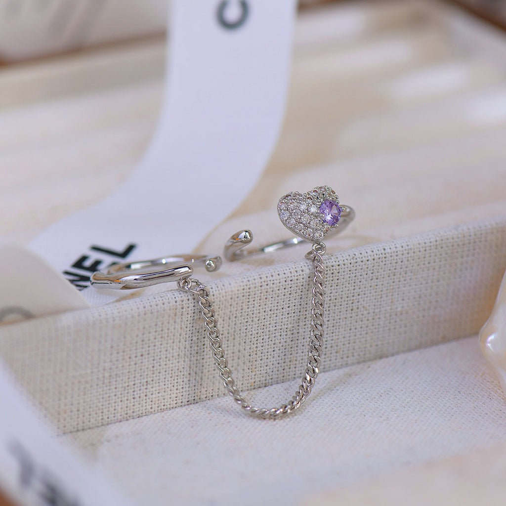 [Ausverkauf] Amethyst Ring Set