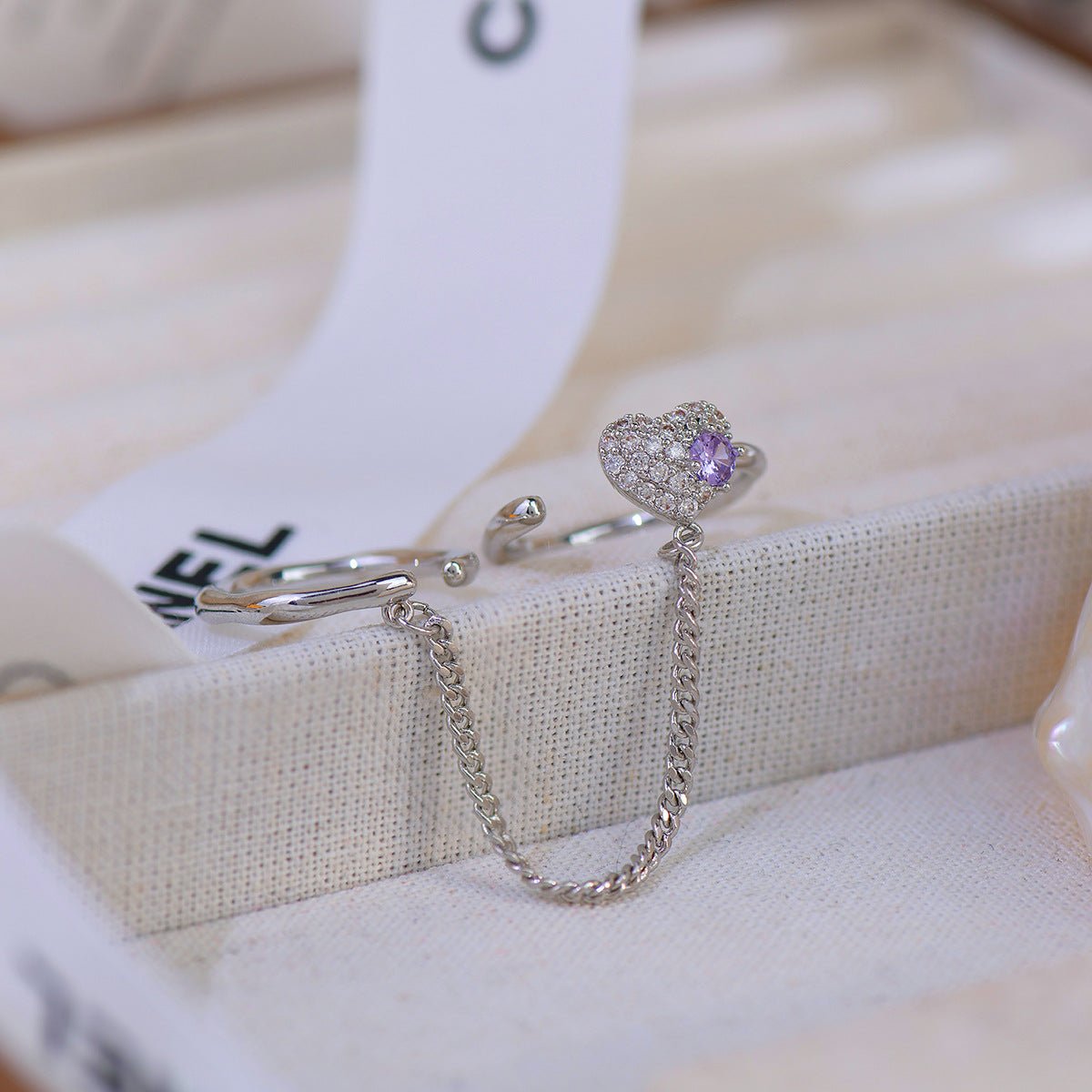 [Ausverkauf] Amethyst Ring Set