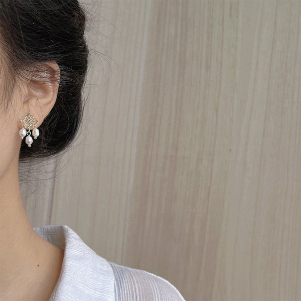 [Ausverkauf] Barock Ohrringe - Patricia