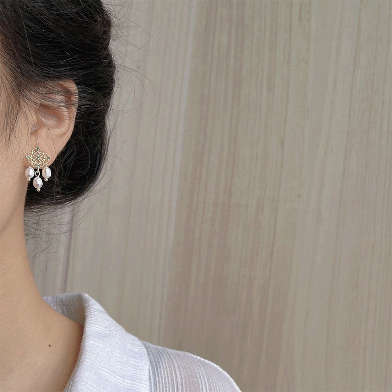 [Ausverkauf] Barock Ohrringe - Patricia