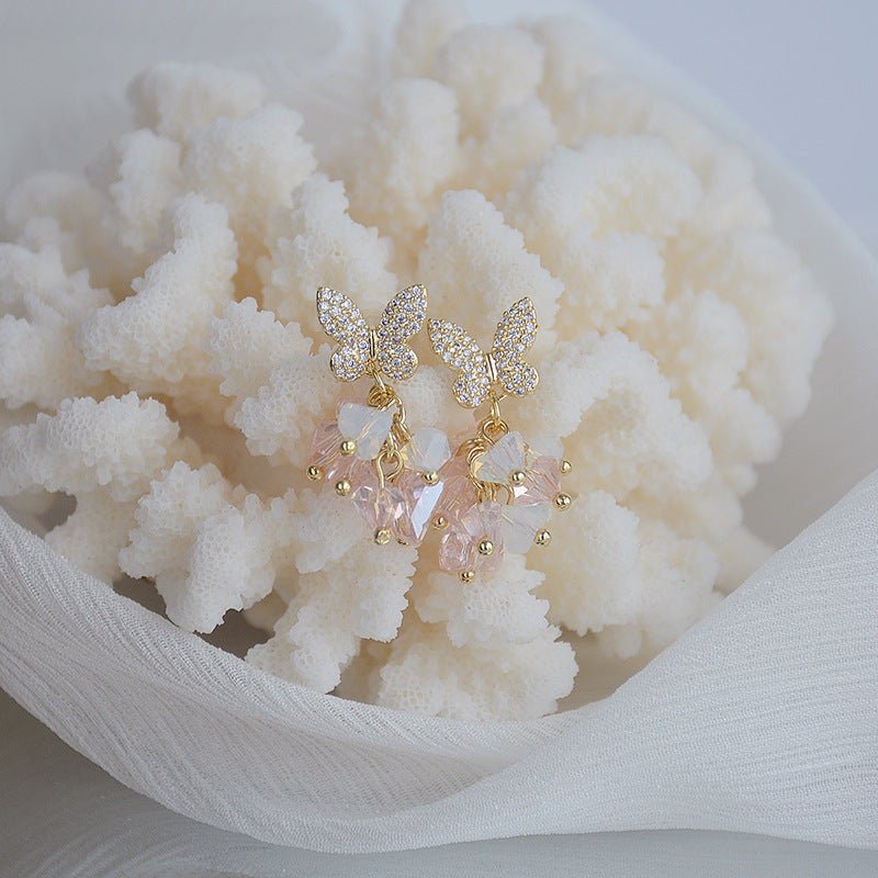 [Ausverkauf] Schmetterlings-Ohrhänger - Juliette