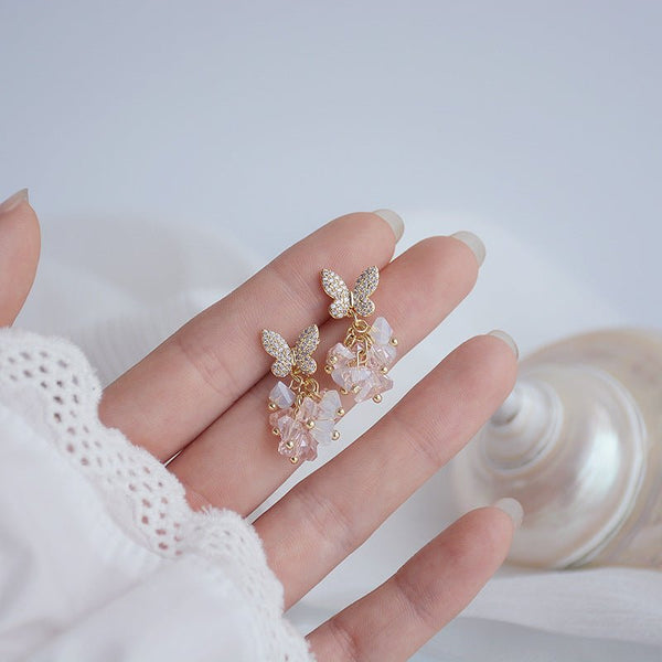 [Ausverkauf] Schmetterlings-Ohrhänger - Juliette