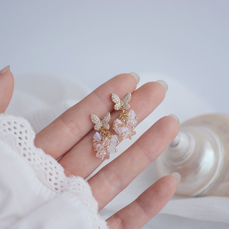 [Ausverkauf] Schmetterlings-Ohrhänger - Juliette