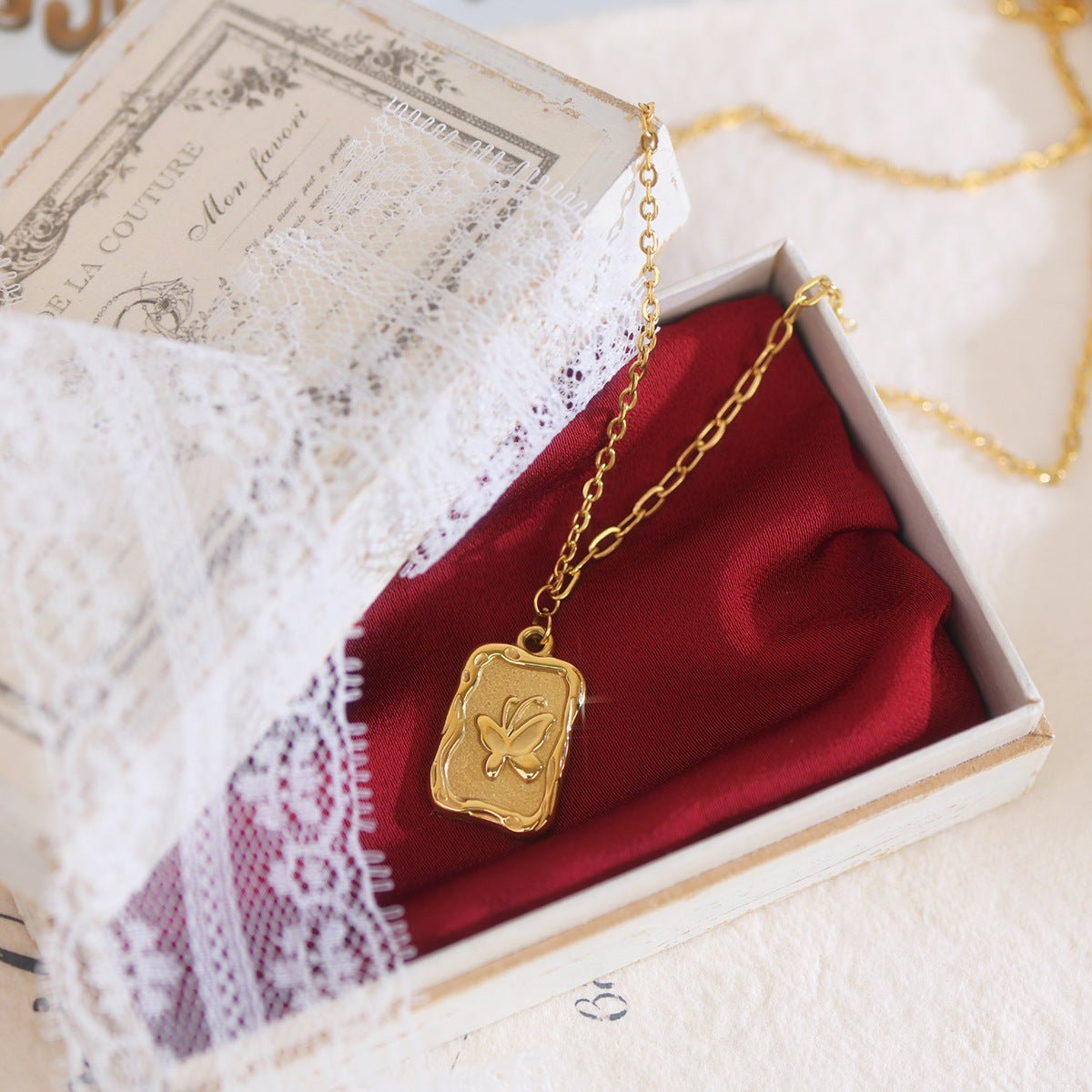 [Ausverkauf] Schmetterlingskette - Linda