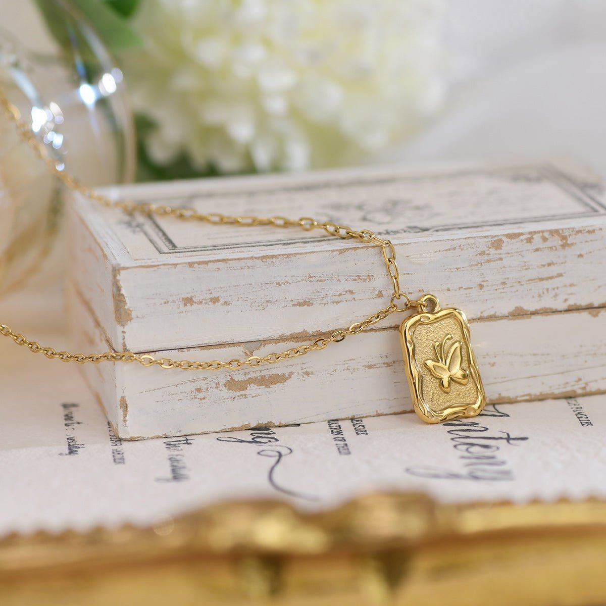 [Ausverkauf] Schmetterlingskette - Linda