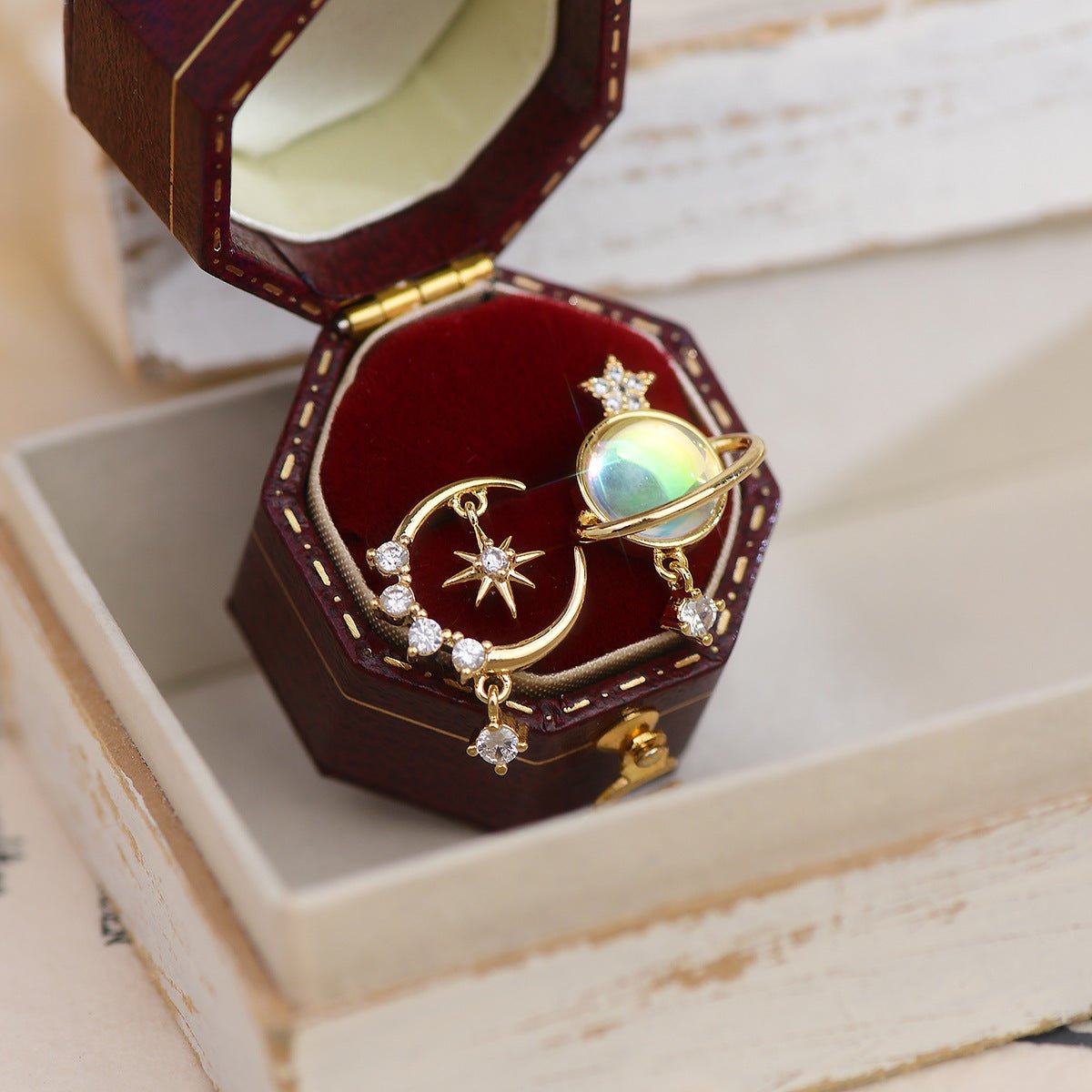 [Ausverkauf] Himmlische Ohrringe - Nebel (2 Stile)