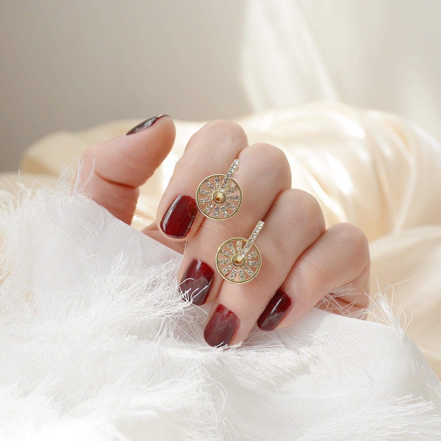 [Ausverkauf] Kompass Ohrringe