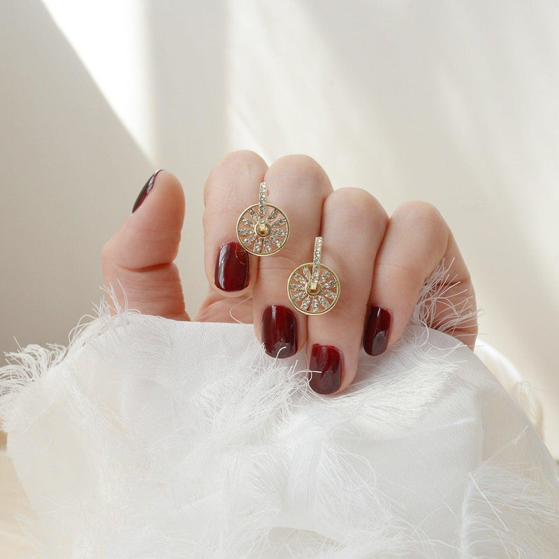 [Ausverkauf] Kompass Ohrringe