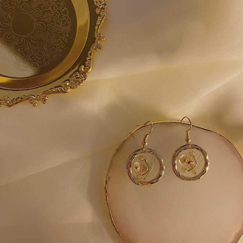 [Ausverkauf] Blumenohrringe