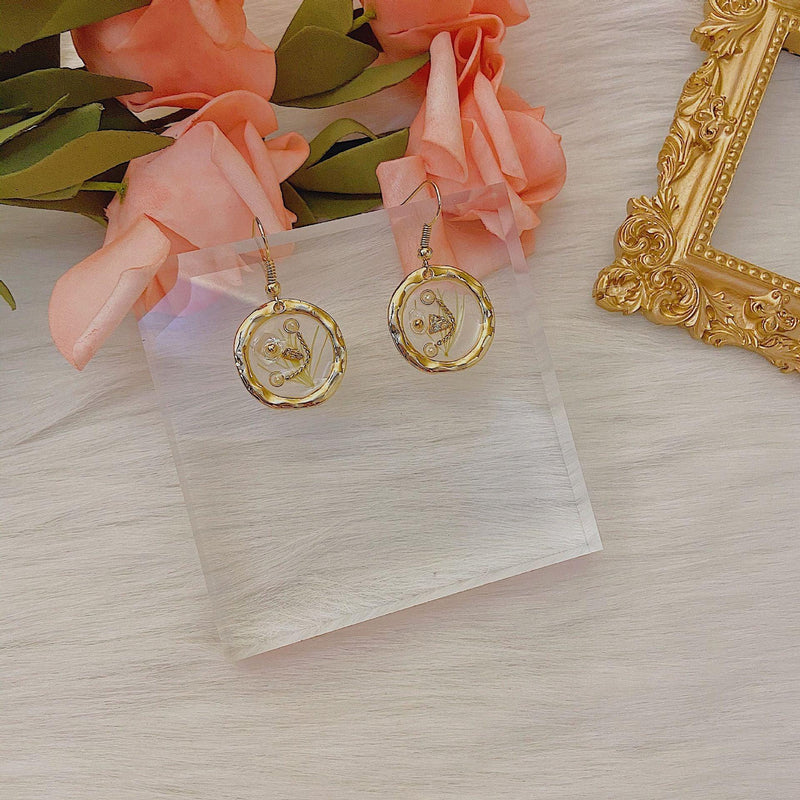 [Ausverkauf] Blumenohrringe