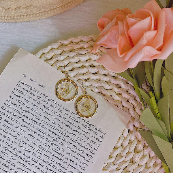 [Ausverkauf] Blumenohrringe