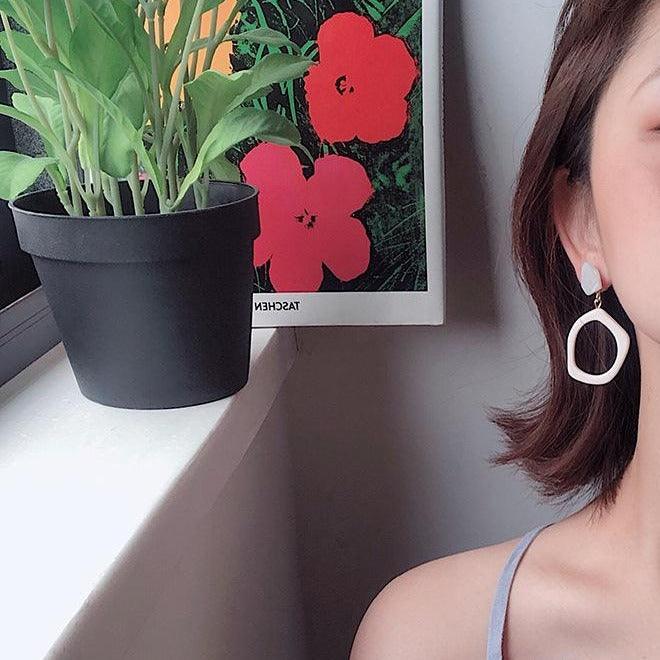 [Ausverkauf] Geometrie-Ohrringe (3 Farben)