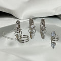 [Ausverkauf] Nail Art Ringe - Alita (4er Set)