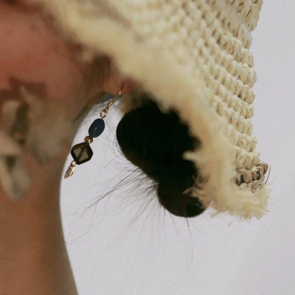 [Ausverkauf] Natürliche Quarz-Ohrringe