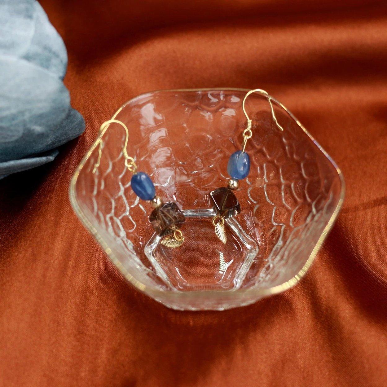 [Ausverkauf] Natürliche Quarz-Ohrringe