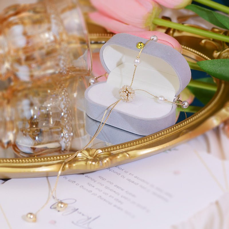 [Ausverkauf] Muschelblumen-Halskette