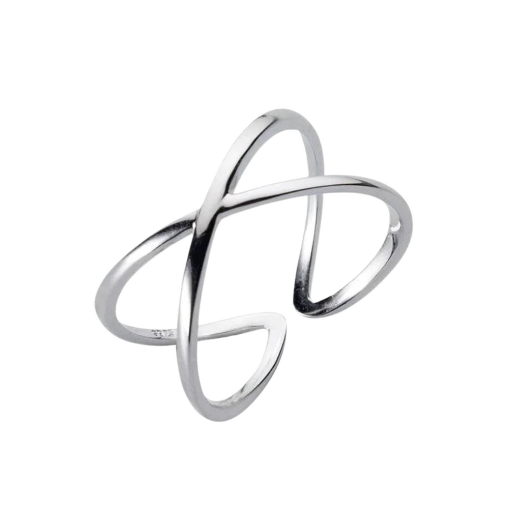 Carmiora - Silber Kreuz Ring