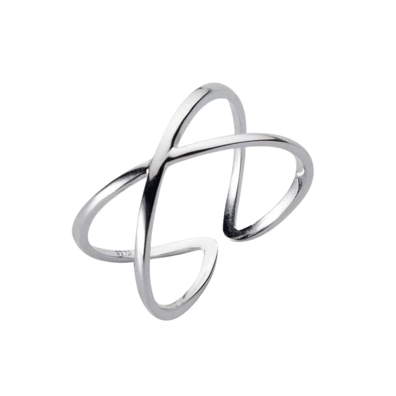 Chavri - Silber Kreuz Ring