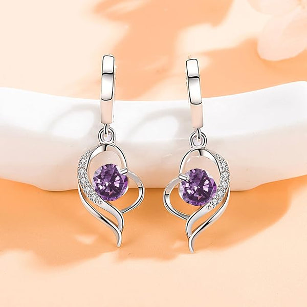 Chavri - Funkelnde Kristalltropfen-Ohrringe