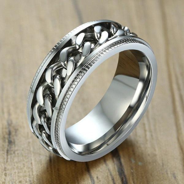 Drehring mit kubanischer Gliederkette