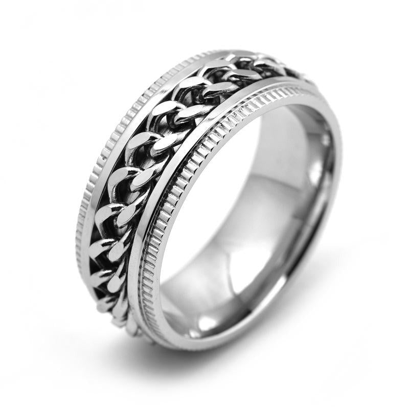 Drehring mit kubanischer Gliederkette