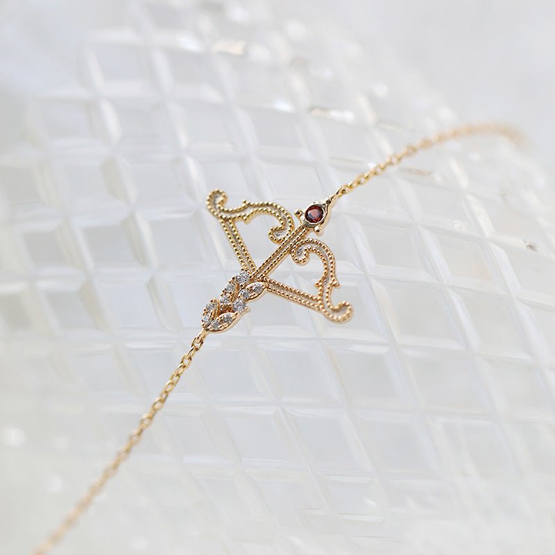 Amors Pfeil-Armband (massives Silber)