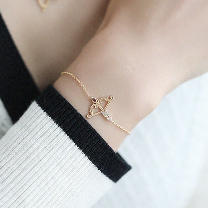 Amors Pfeil-Armband (massives Silber)