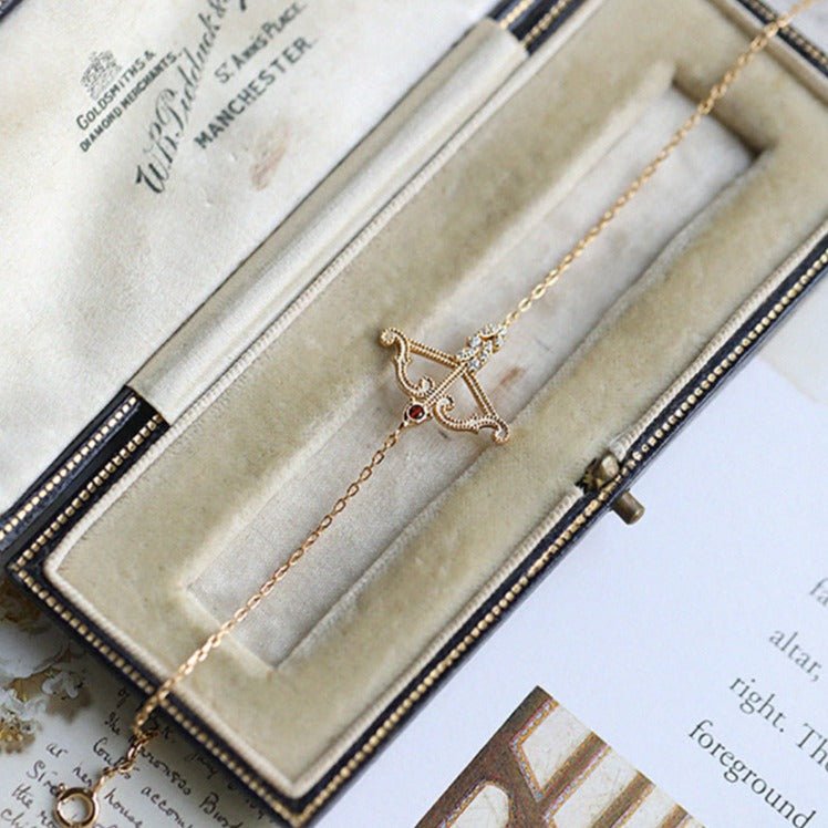 Amors Pfeil-Armband (massives Silber)