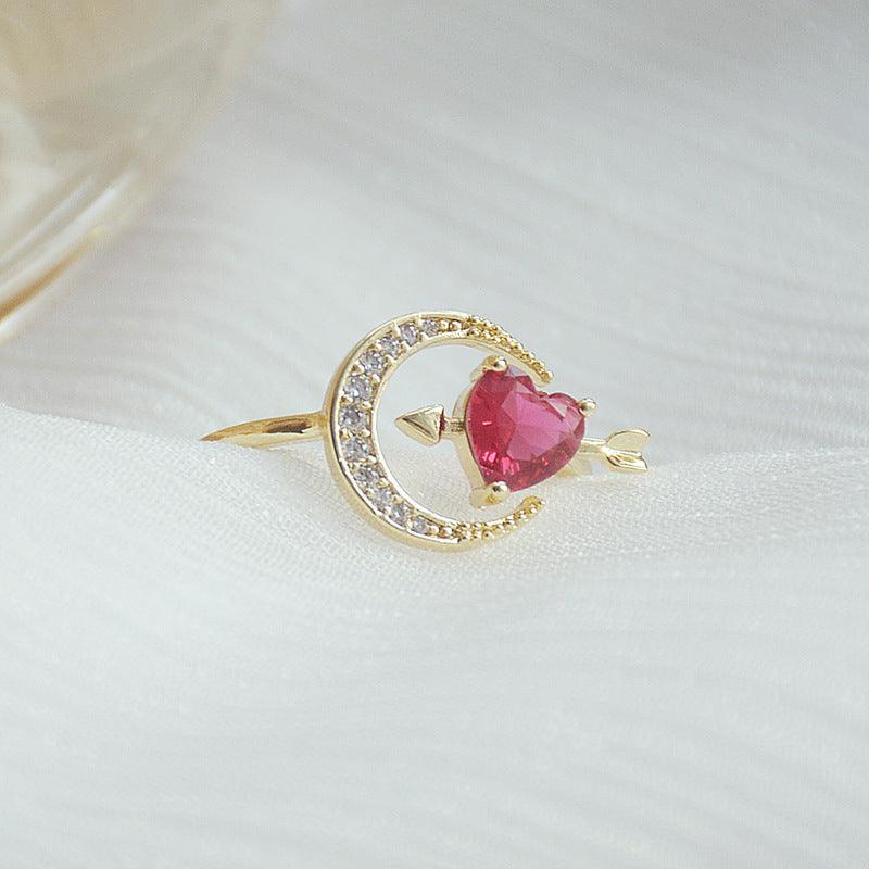 Amors Pfeil-Ring-Set