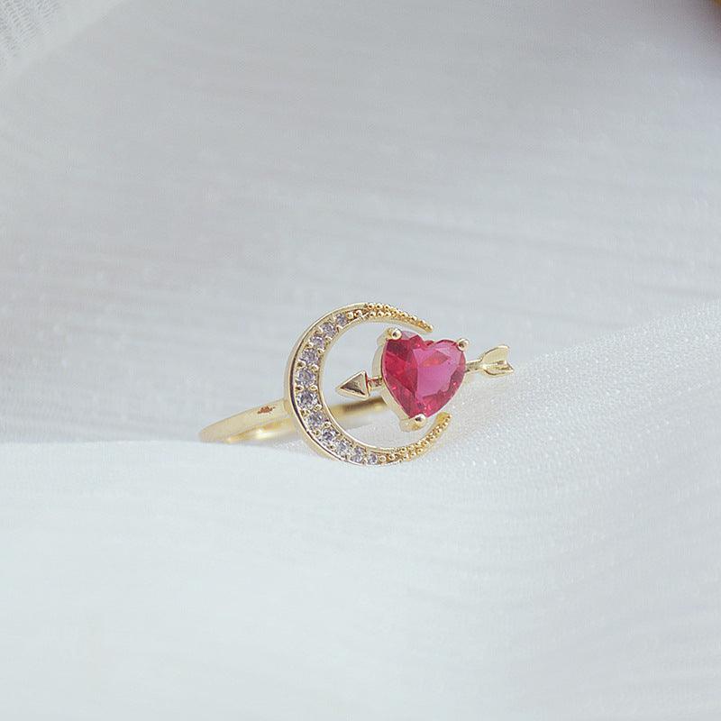 Amors Pfeil-Ring-Set