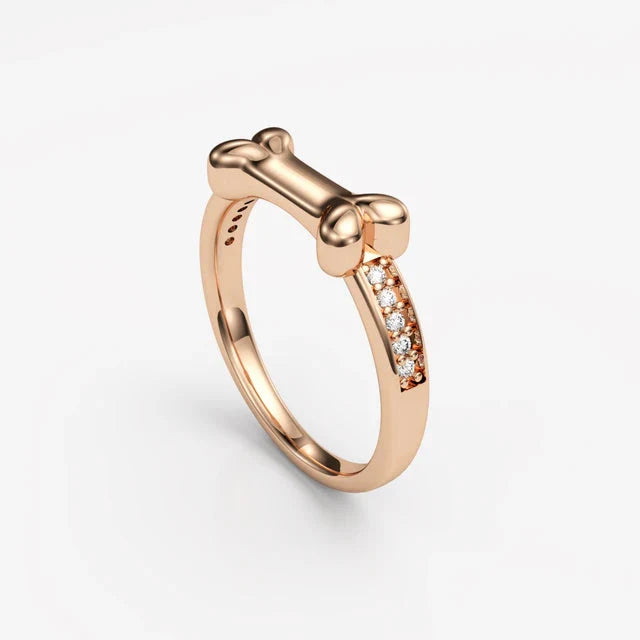 Personalisierter Hundenamensring