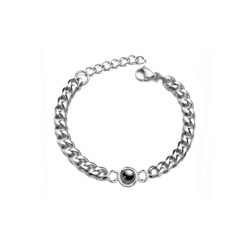 Benutzerdefiniertes kubanisches Armband mit Fotoprojektion