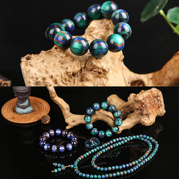Carmiora Colorful Sea Willow Mala Positive Armband Ring