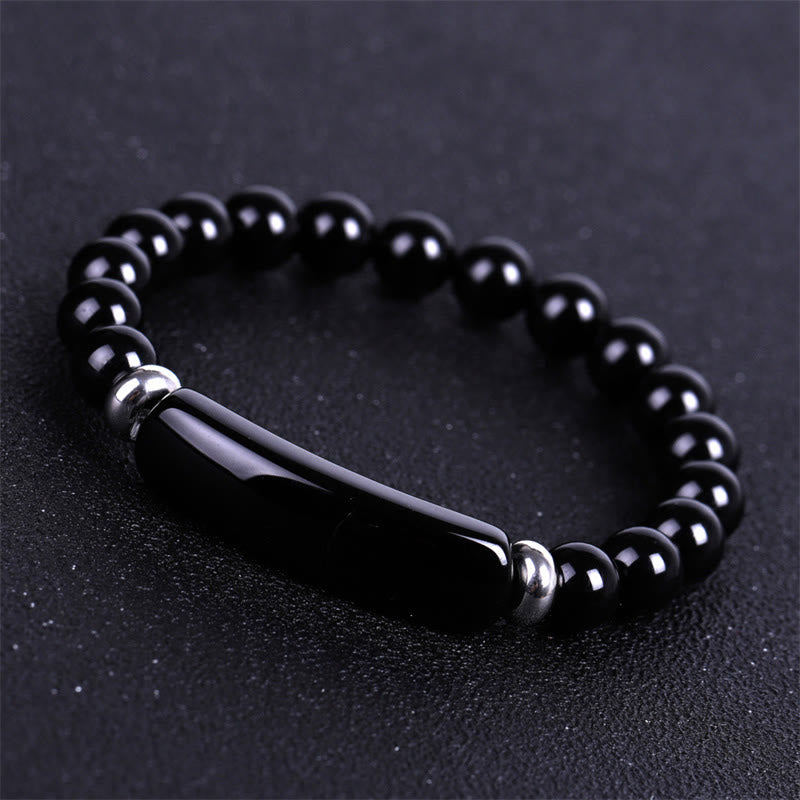 Handgefertigtes Carmiora-Heilarmband aus natürlichen Edelsteinen