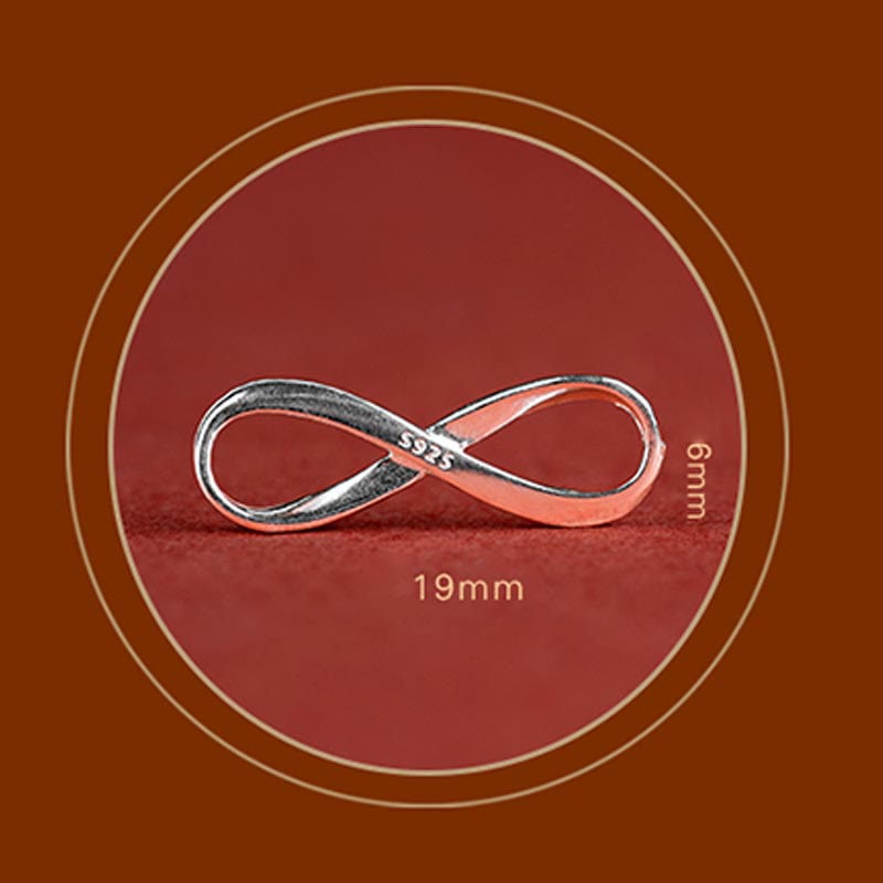 Carmiora 925 Sterling Silber Endless Knot Protection Luck Red String Armband Fußkettchen