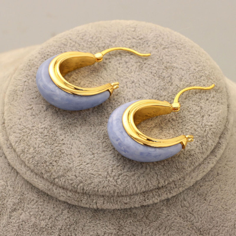 Creolen im Vintage-Stil