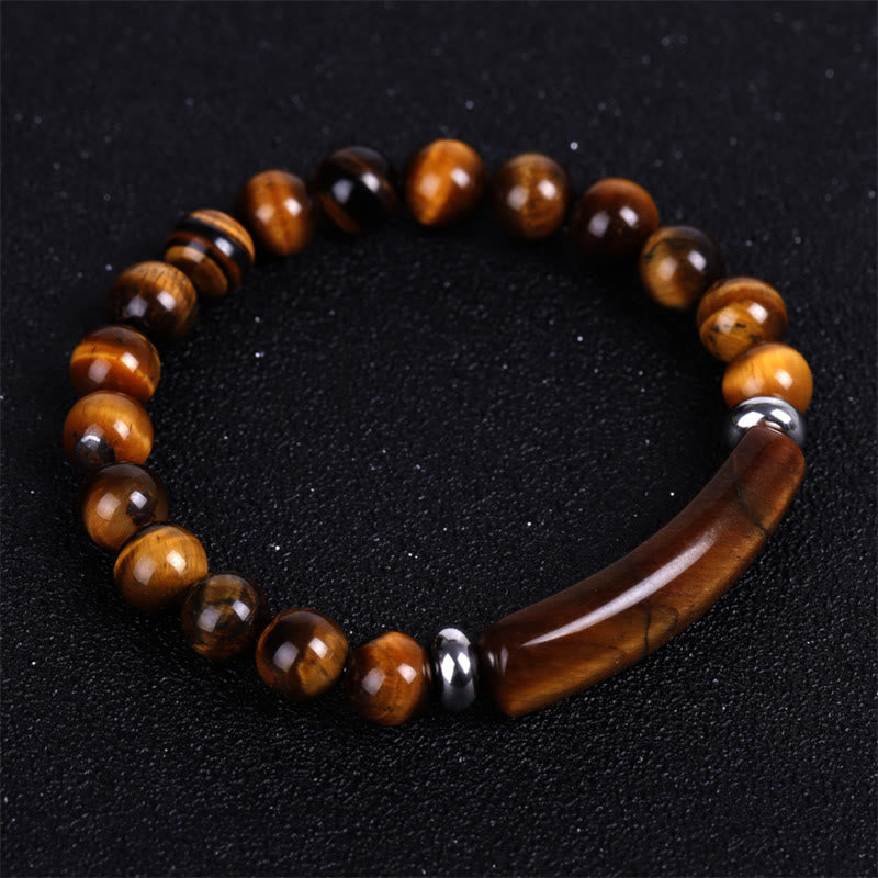 Handgefertigtes Carmiora-Heilarmband aus natürlichen Edelsteinen